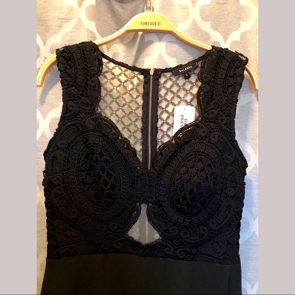 NWT Soiéblu Black Dress🖤 L